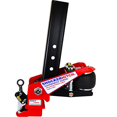 Gooseneck Air Hitch & Coupler, 4" RND AnglePin 2-5/16" Ball Coupler V356