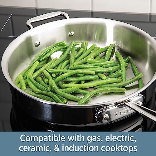 6 Quart Stainless Steel Sauté Pan F40931