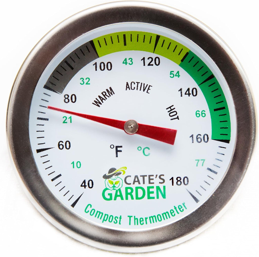 Stainless Steel Bimetal Compost Thermometer Pack of 2 K523529