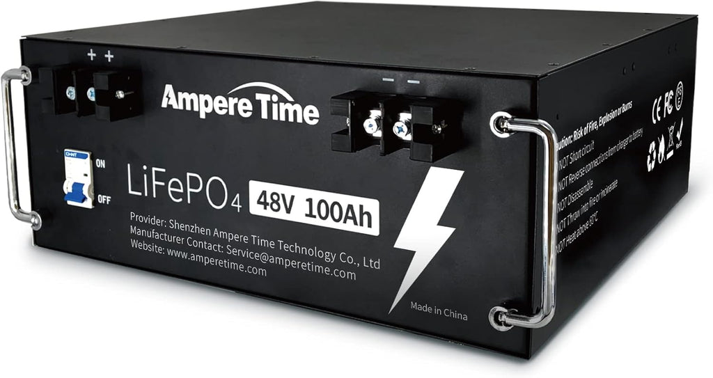 12V 100Ah LiFePO4 Deep Cycle Battery with Built-in BMS G669016