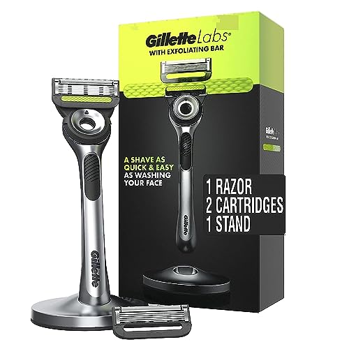 6 Razor Blade Refills and 7oz Rapid Foaming Shave Gel I8330