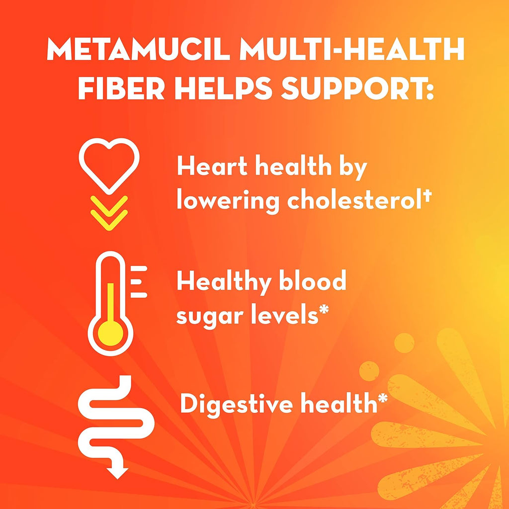 90 Doses Orange Flavored Psyllium Husk Fiber Powder Z95113
