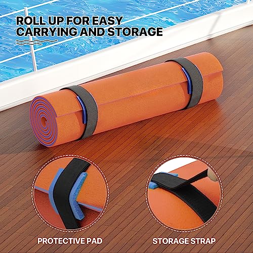 12 ft 3 Layer Tear Resistant XPE Foam Floating Water Mat W500