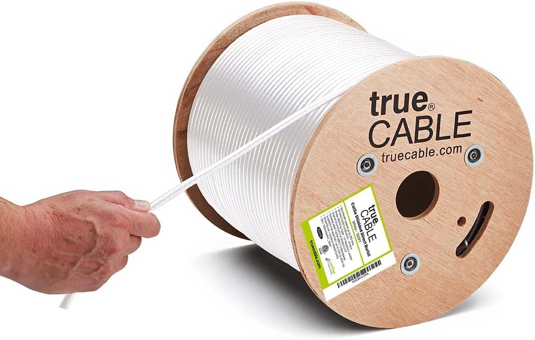 500ft Black 24AWG Solid Bare Copper Bulk Ethernet Cable B27335