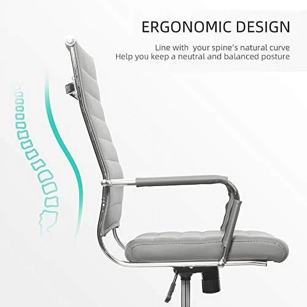 Ergonomic High Back PU Leather Office Chair H999590