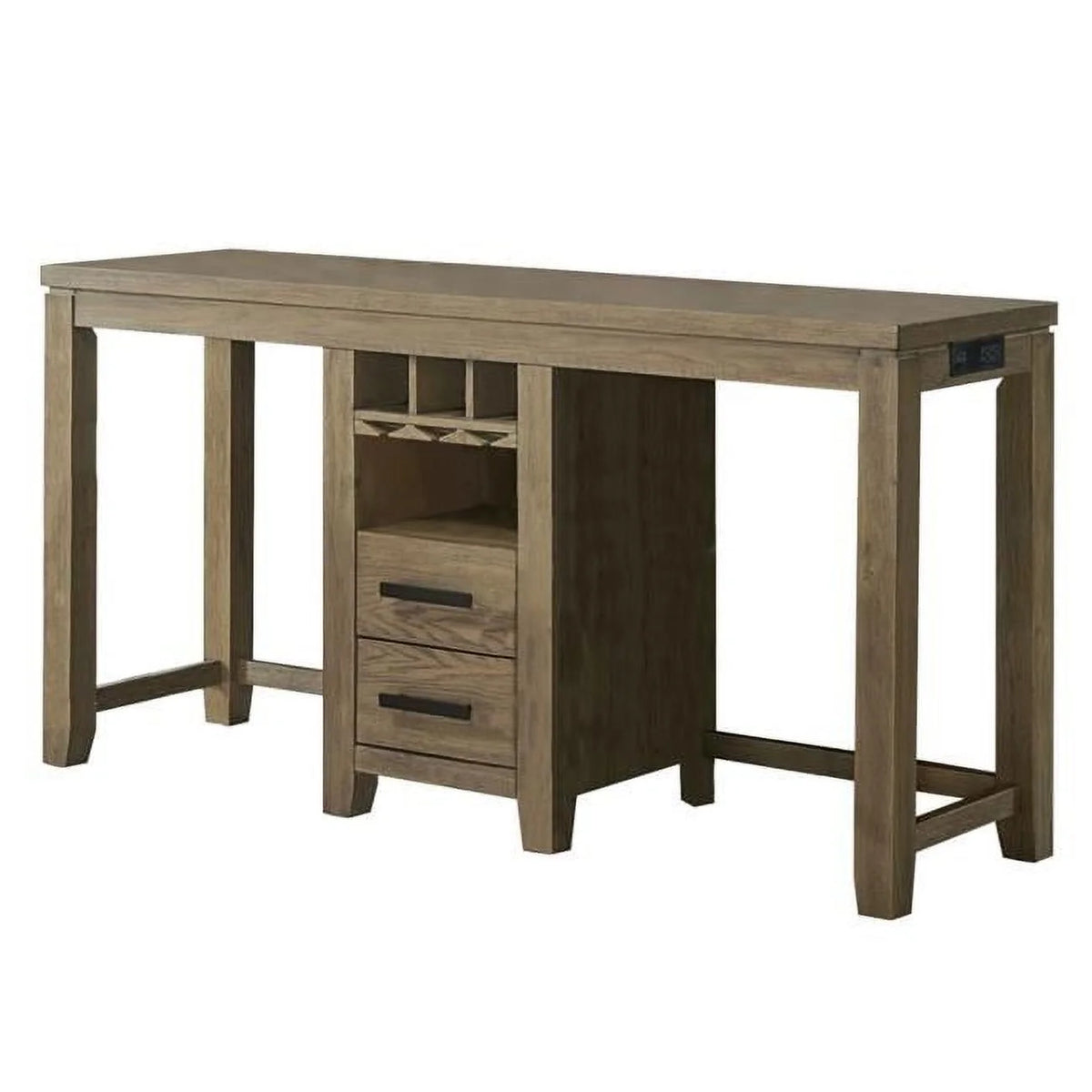 Console Table with Power Strip N910173