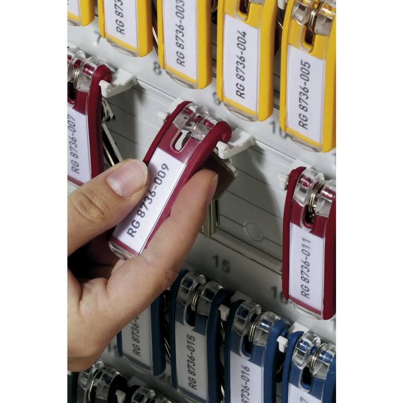 Brushed Aluminum Locking Key Cabinet 36-Key S13800