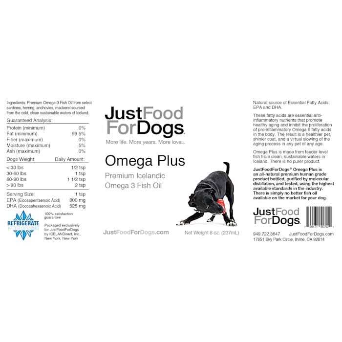 Omega Plus Fish Oil for Dogs Q3480