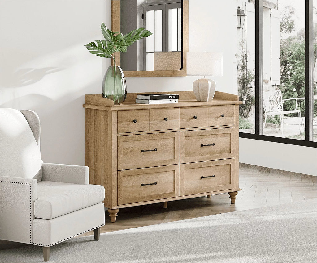 Wood Kids Dresser with 6 Drawers E692