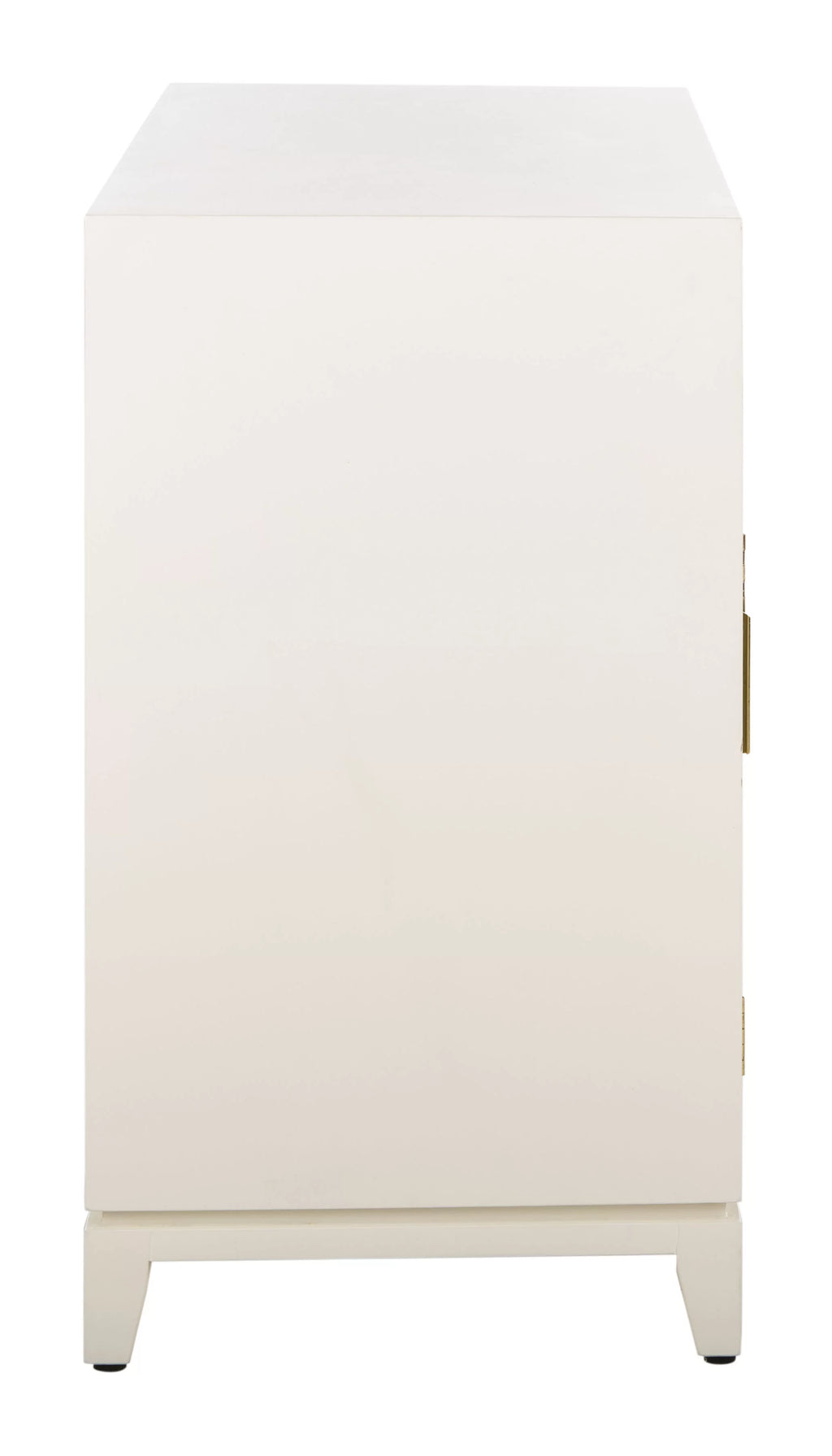 White 2 Door 1 Drawer Chest W692