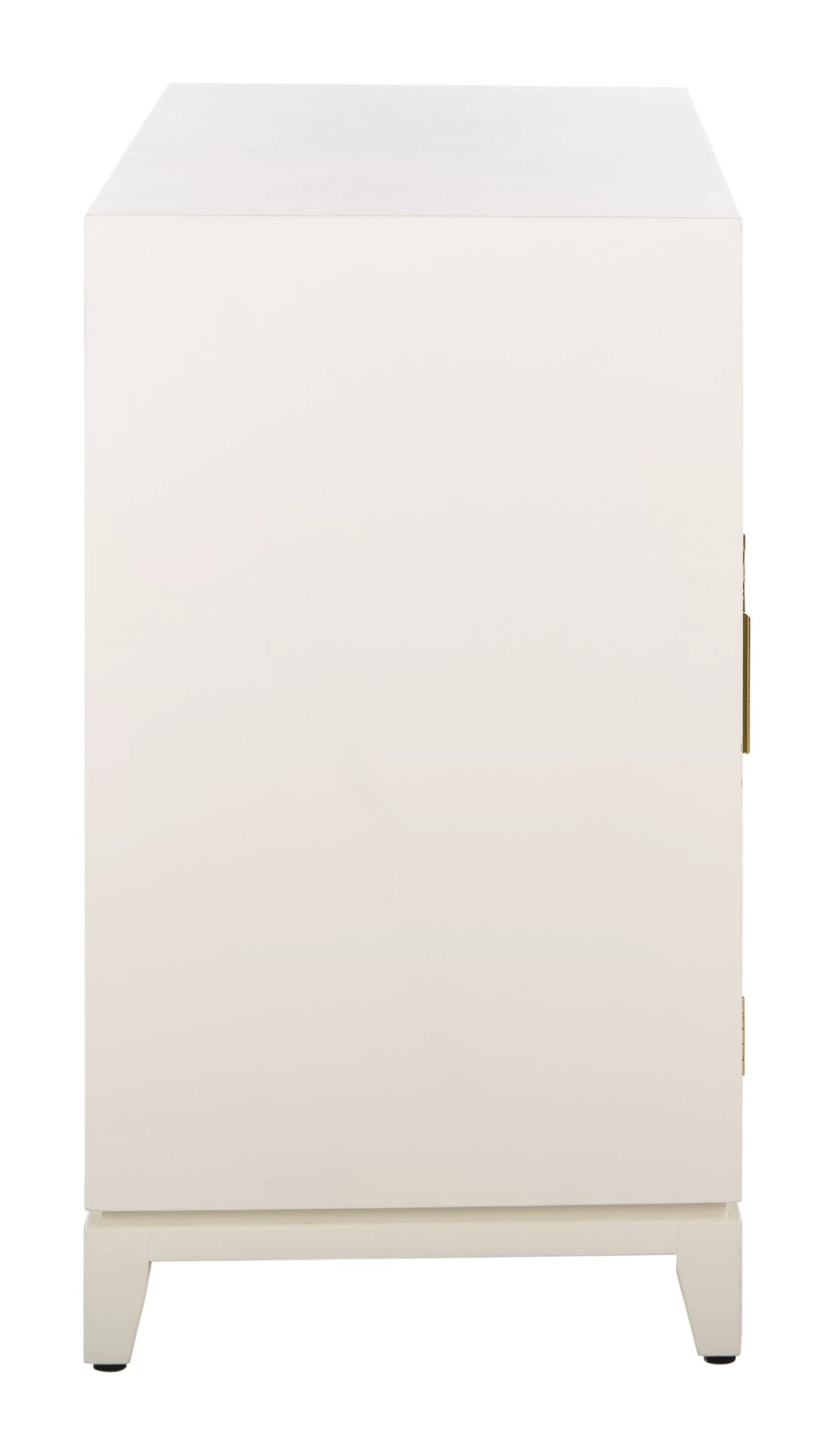 White 2 Door 1 Drawer Chest W692