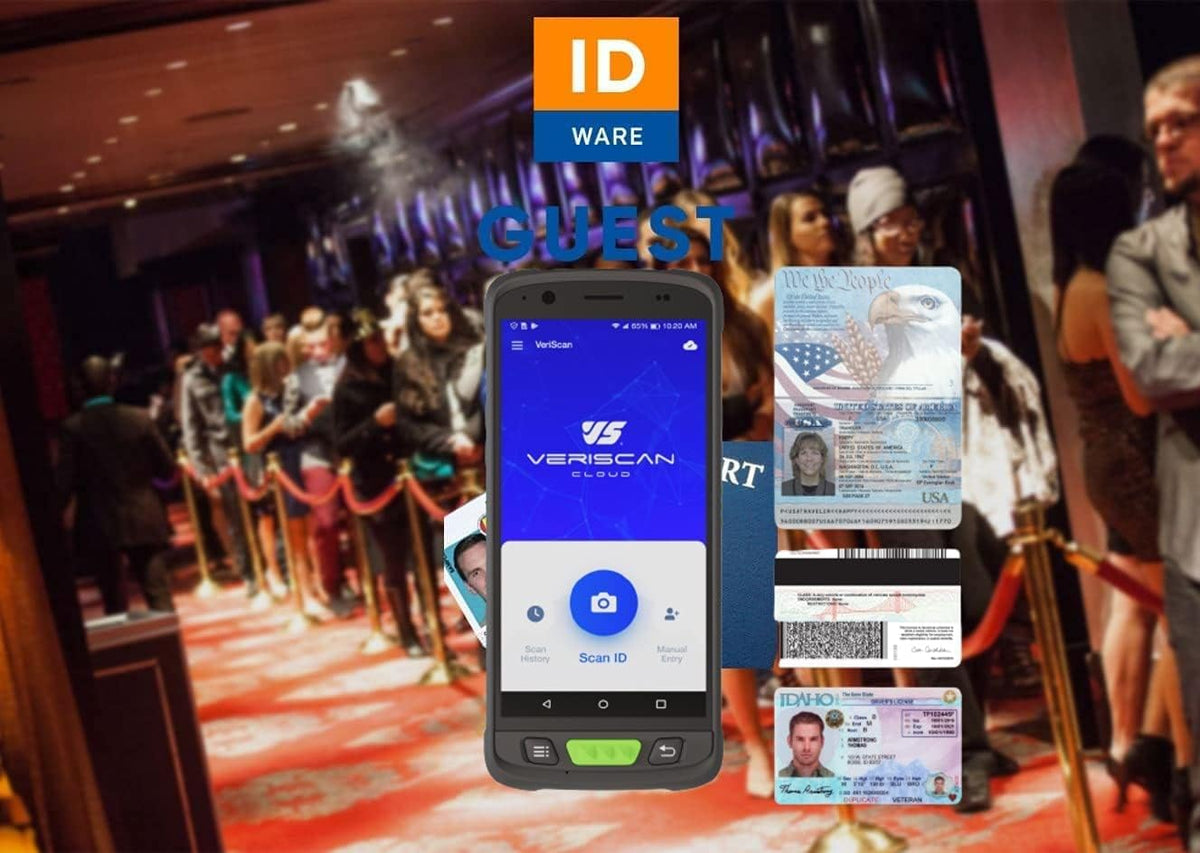 ID & Passport Scanner with Mobile Software R87339