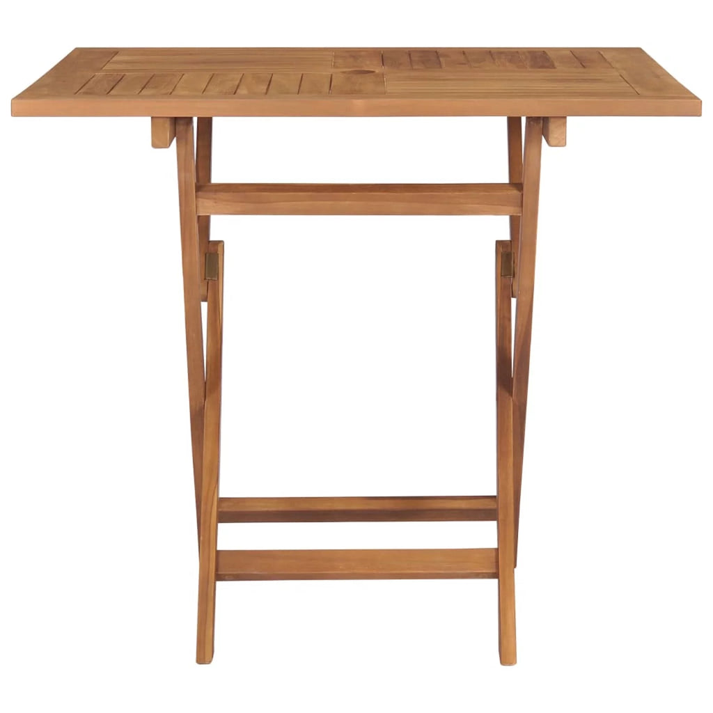 Folding Garden Table Solid Teak Wood F107979