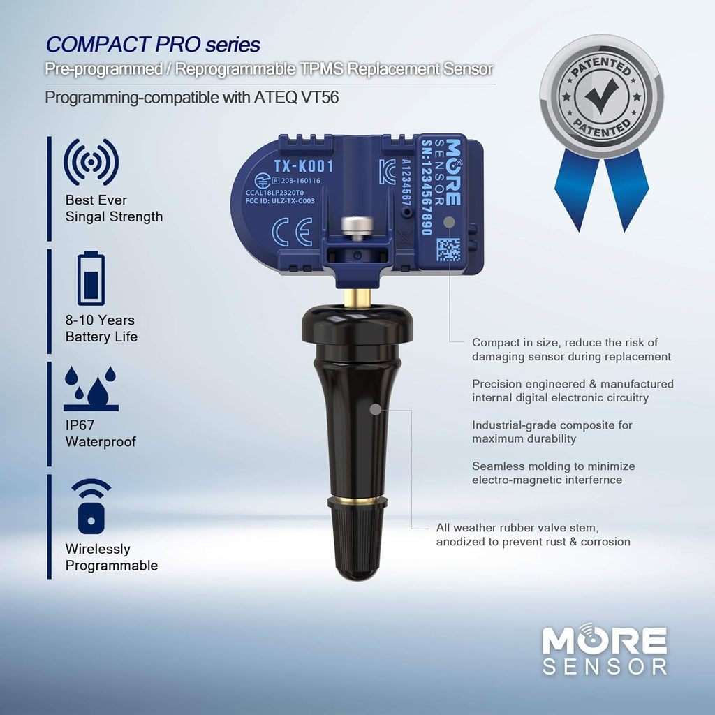TPMS Tire Pressure Sensor 4-Pack T32440