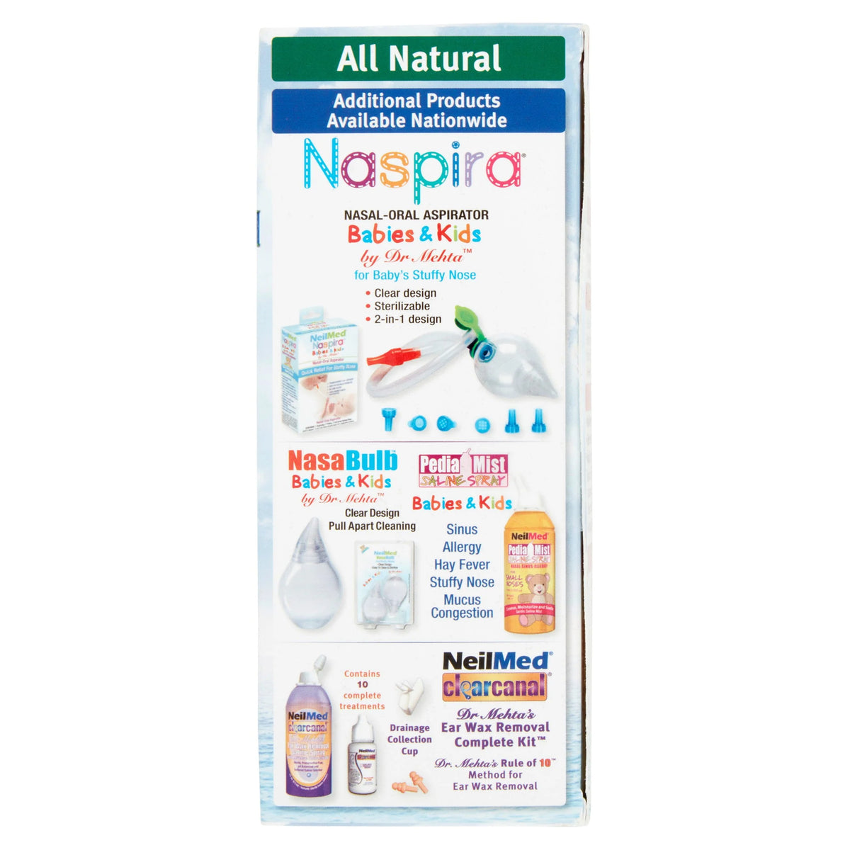 All Natural Sinus Rinse Packets, 50 Count R272039