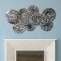 Hand Painted Etched Metal Wall Décor V763597