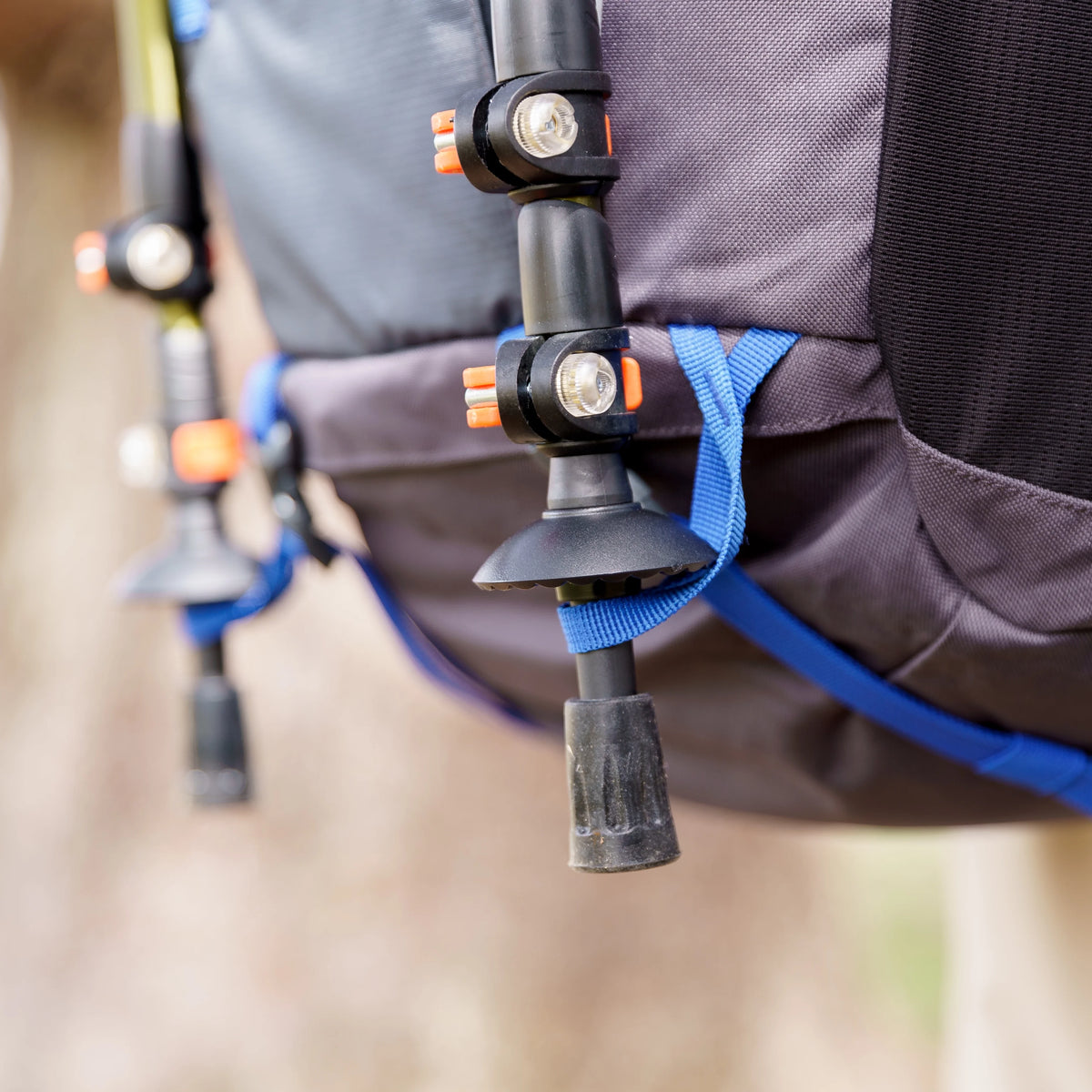 65 Liter Gray Backpacking Backpack V5694