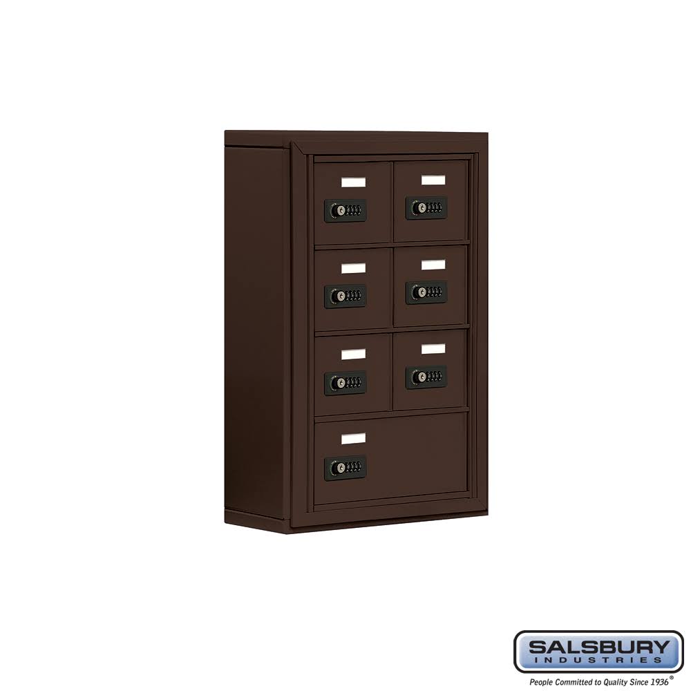 Bronze 4 Door Cell Phone Storage Locker U386415