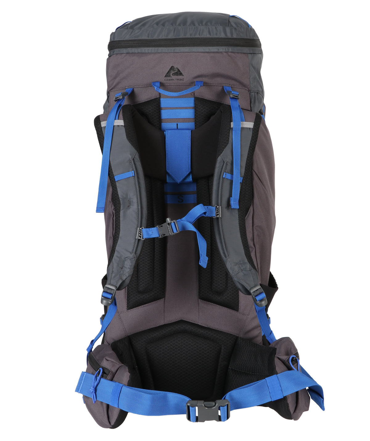 65 Liter Gray Backpacking Backpack V5694