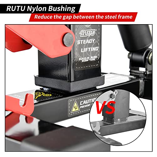 Motorcycle Lift Stand 1000 Lbs Capacity 12-13.8 Inch Steel Hydraulic P788418