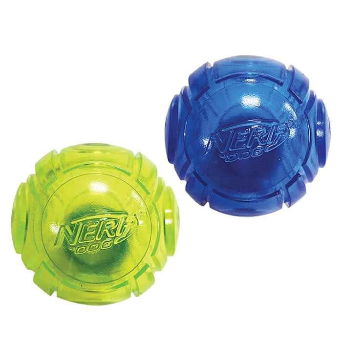 Blue Green LED Ball Dog Toys V7327