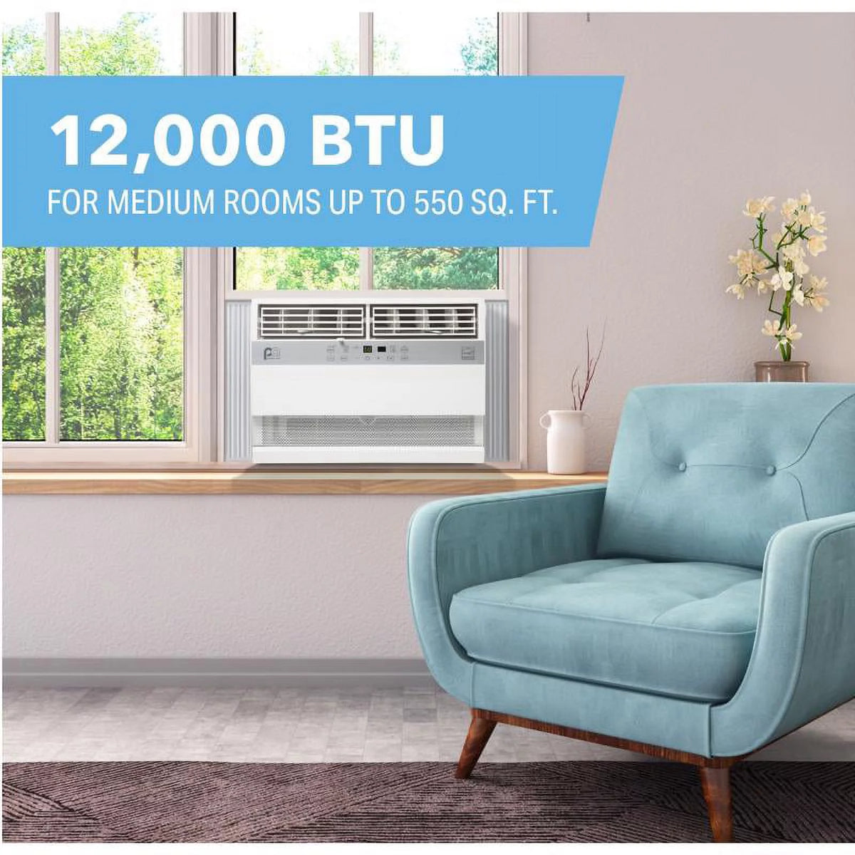 6000 BTU Window Air Conditioner P404798