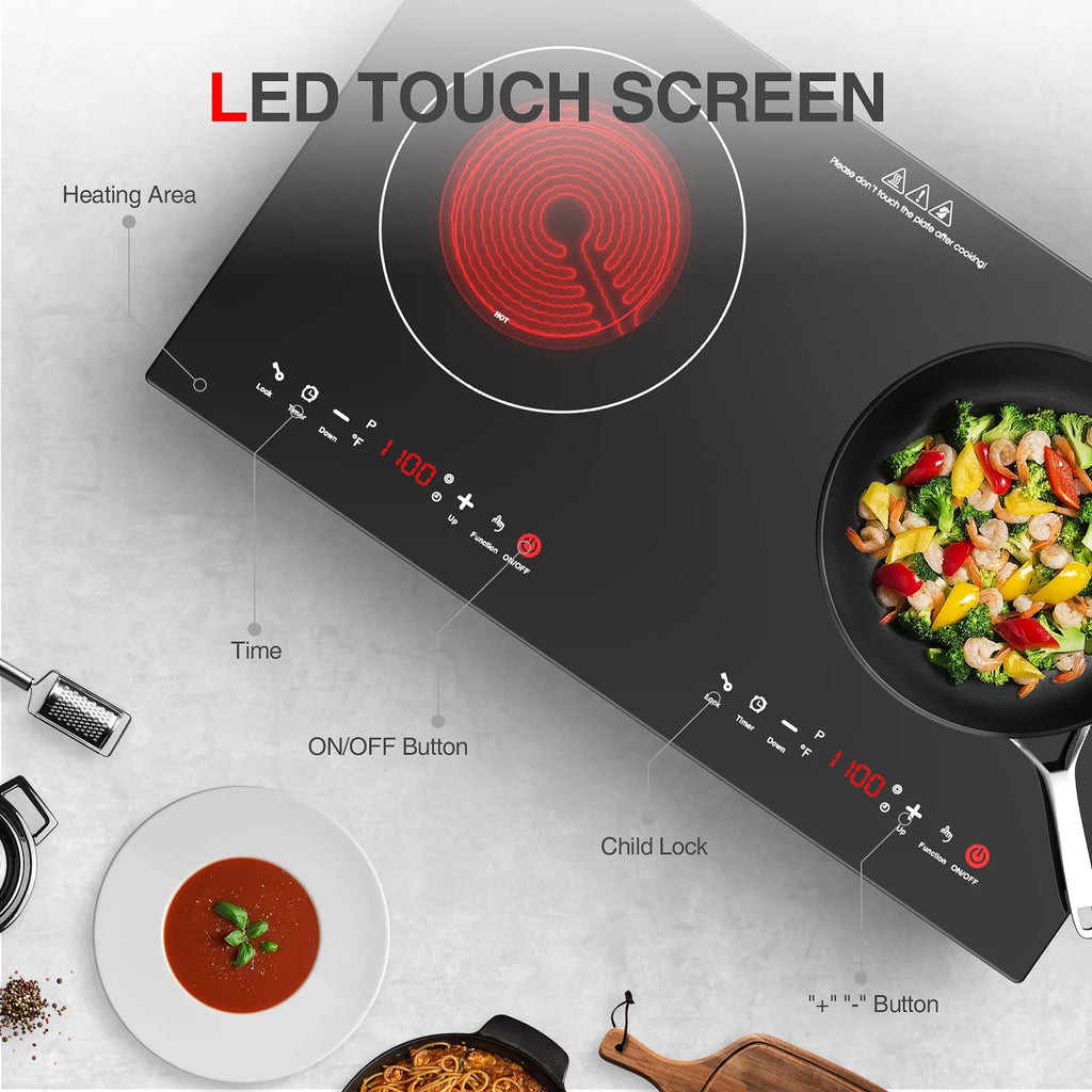 24 Inch 2400W Electric Ceramic Cooktop K2332