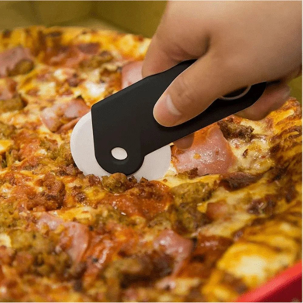 Countertop Pizza Maker with Pizza Cutter and Parchment Paper Q92580