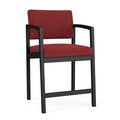 Black Metal Frame Fabric Waiting Room Chair R452