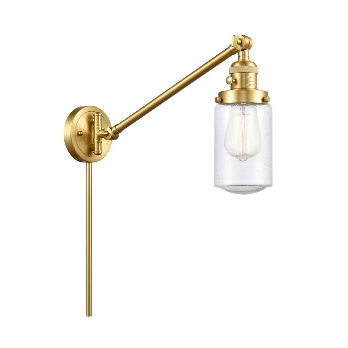 Gold Swing Arm Lamp F3235