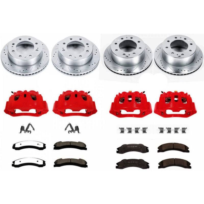 Front & Rear Z36 Truck and Tow Brake Kit with Calipers L718753