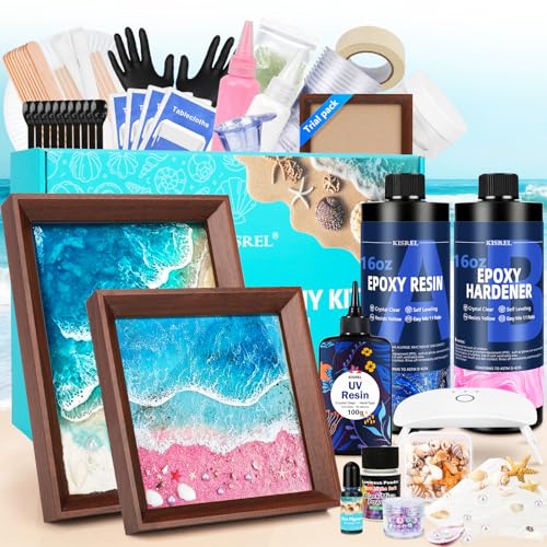 Clear Epoxy Resin Kit with Frames I51896