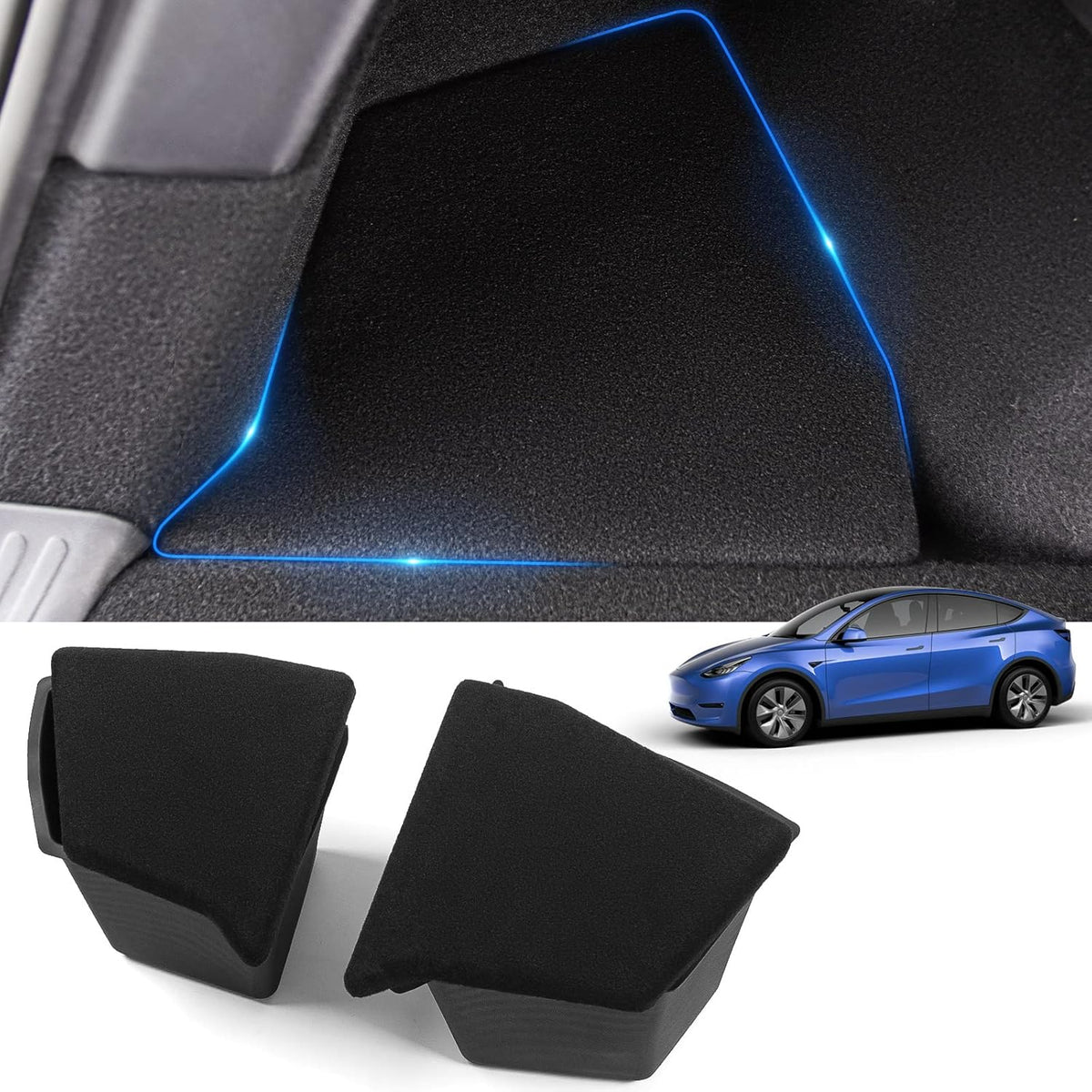 Car Rear Trunk Organizer Storage Box Side Storage Bins Z611