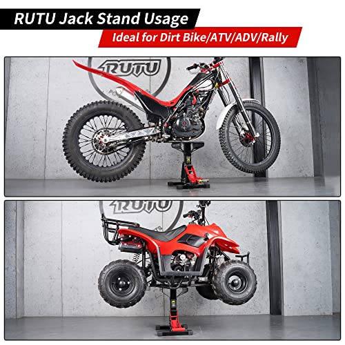 Motorcycle Lift Stand 1000 Lbs Capacity 12-13.8 Inch Steel Hydraulic P788418