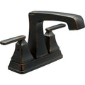 Two Handle Centerset Bathroom Faucet Venetian Bronze Z732
