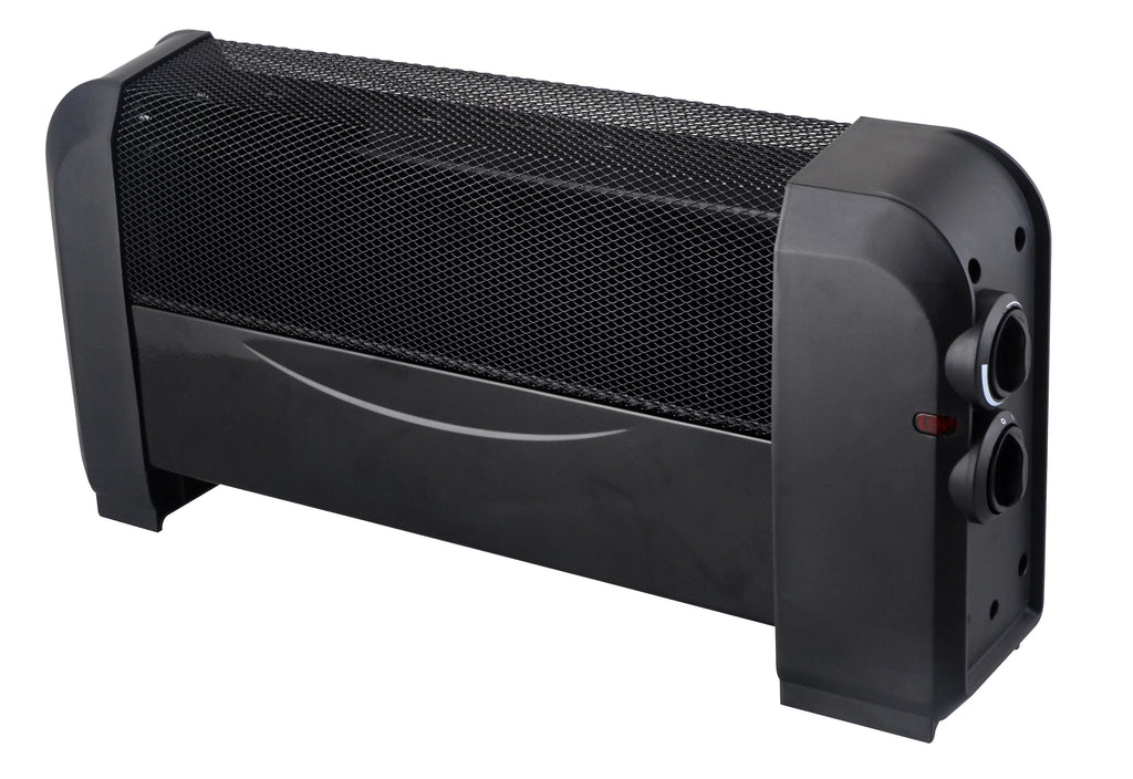 25" Electric Baseboard Convection Heater, Black Q355