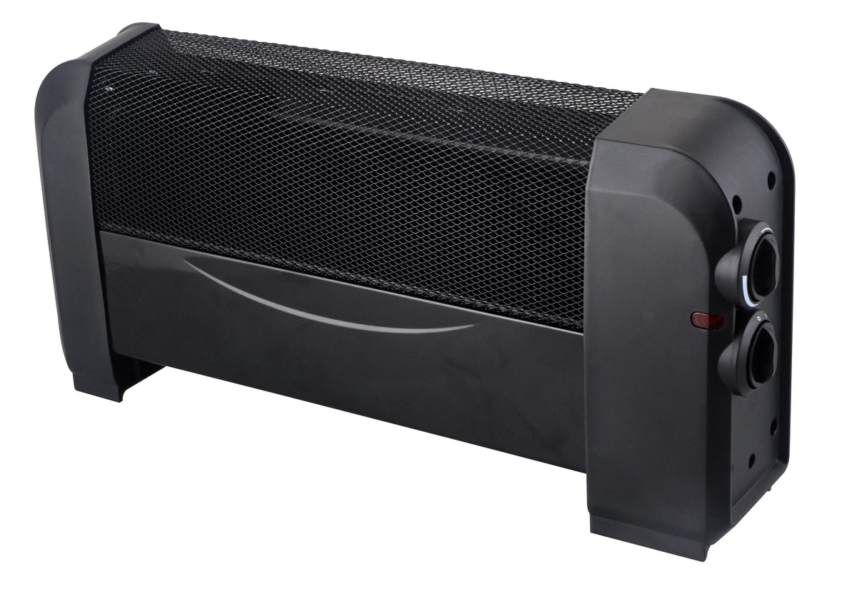 25" Electric Baseboard Convection Heater, Black Q355