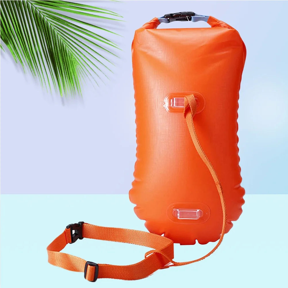 Water Open Float Swimming Floats Beach Bag Accessories Snorkel Adults Buoy Anchorswimmers V455