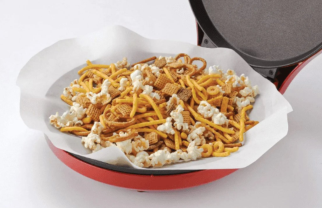 Countertop Pizza Maker with Pizza Cutter and Parchment Paper Q92580