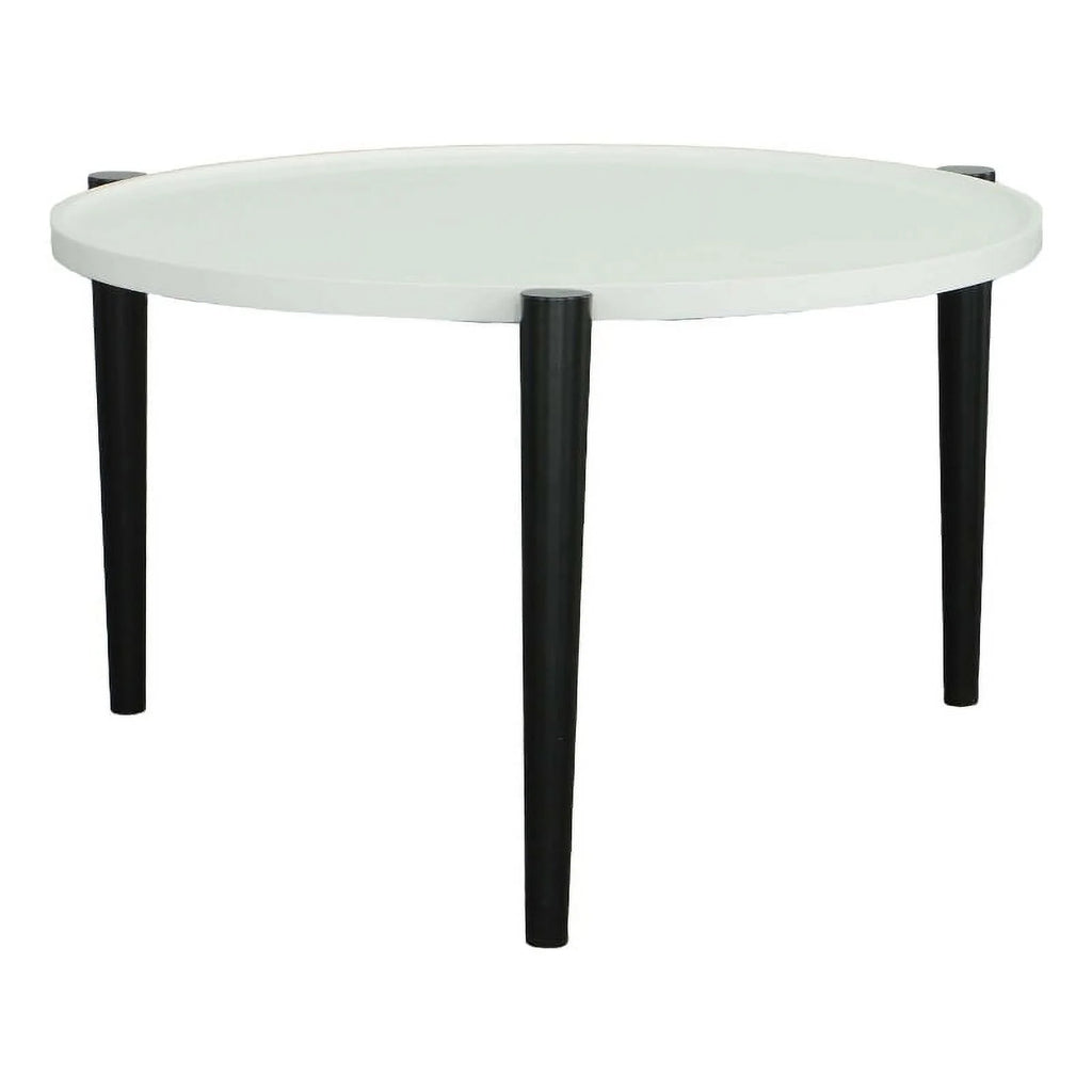 Round Wood Cocktail Table D143