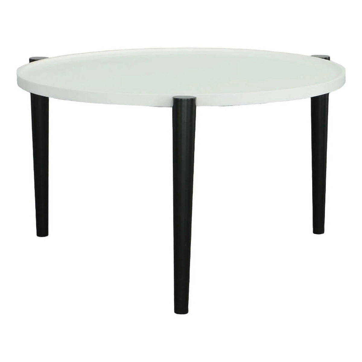 Round Wood Cocktail Table D143