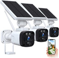 4 Camera Set Solar Security Camera System with Base Station G901