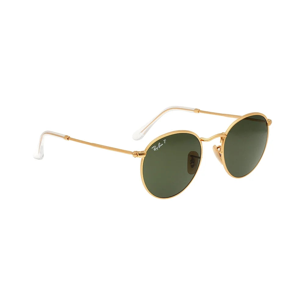 Round Metal Frame Green Classic Lens Unisex Sunglasses J5707