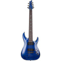 Satin Transparent Midnight Blue Solid Body Electric Guitar E18590