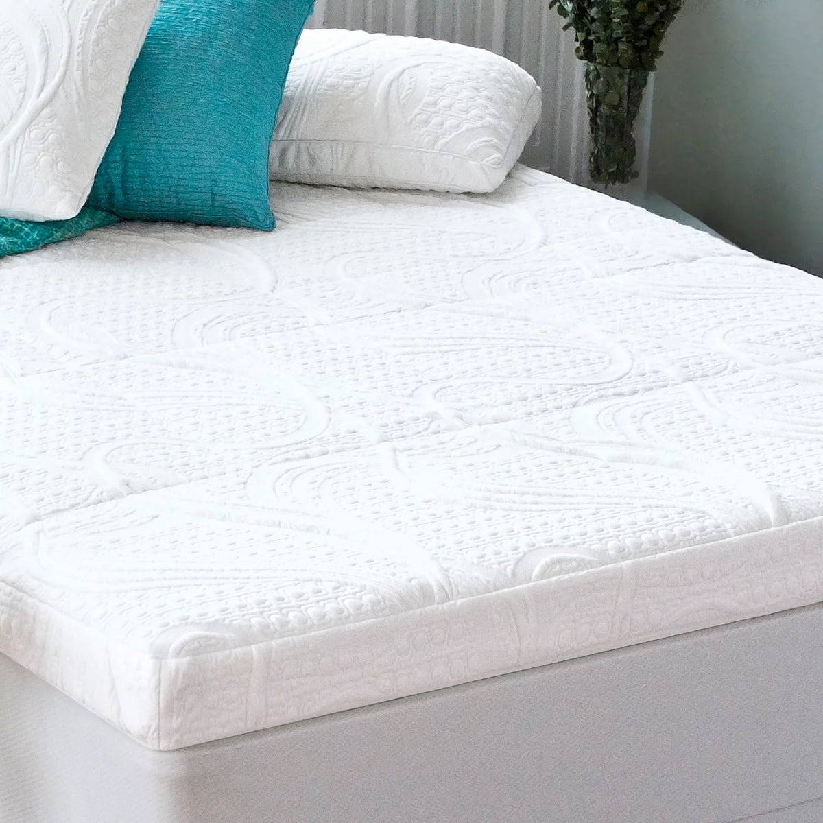 Green Tea Memory Foam Mattress Topper, Twin F311
