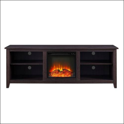 Fireplace TV Media Storage Stand P349
