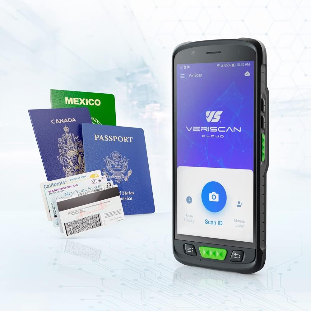 ID & Passport Scanner with Mobile Software R87339