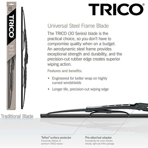 2010 Honda Element Wiper Blades Set of 3 H8364