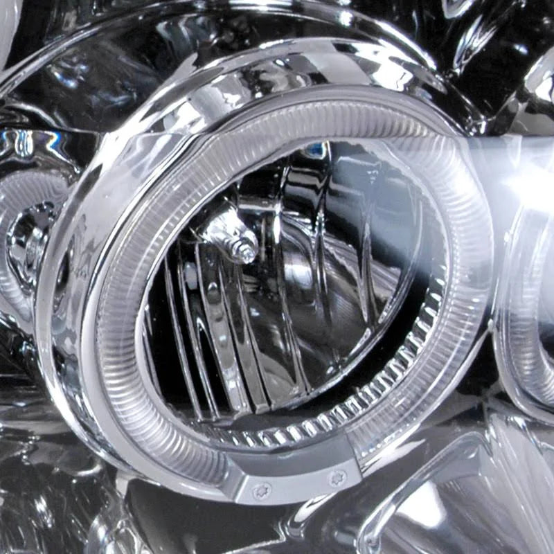 Chrome Halo Projector Headlights U374