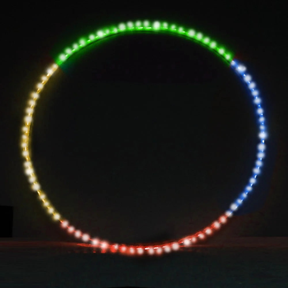 LED Rechargeable Collapsible Hula Hoop K446621
